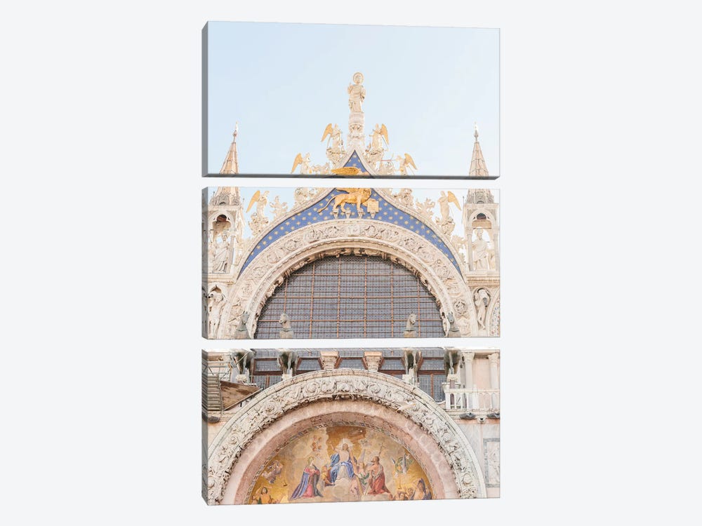 St. Mark's Basilica, Venice, Italy by lovelylittlehomeco 3-piece Canvas Art Print