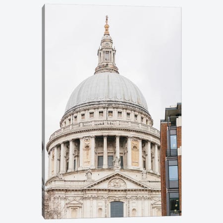 St. Paul's Cathedral, London, England Canvas Print #LLH108} by lovelylittlehomeco Canvas Art Print