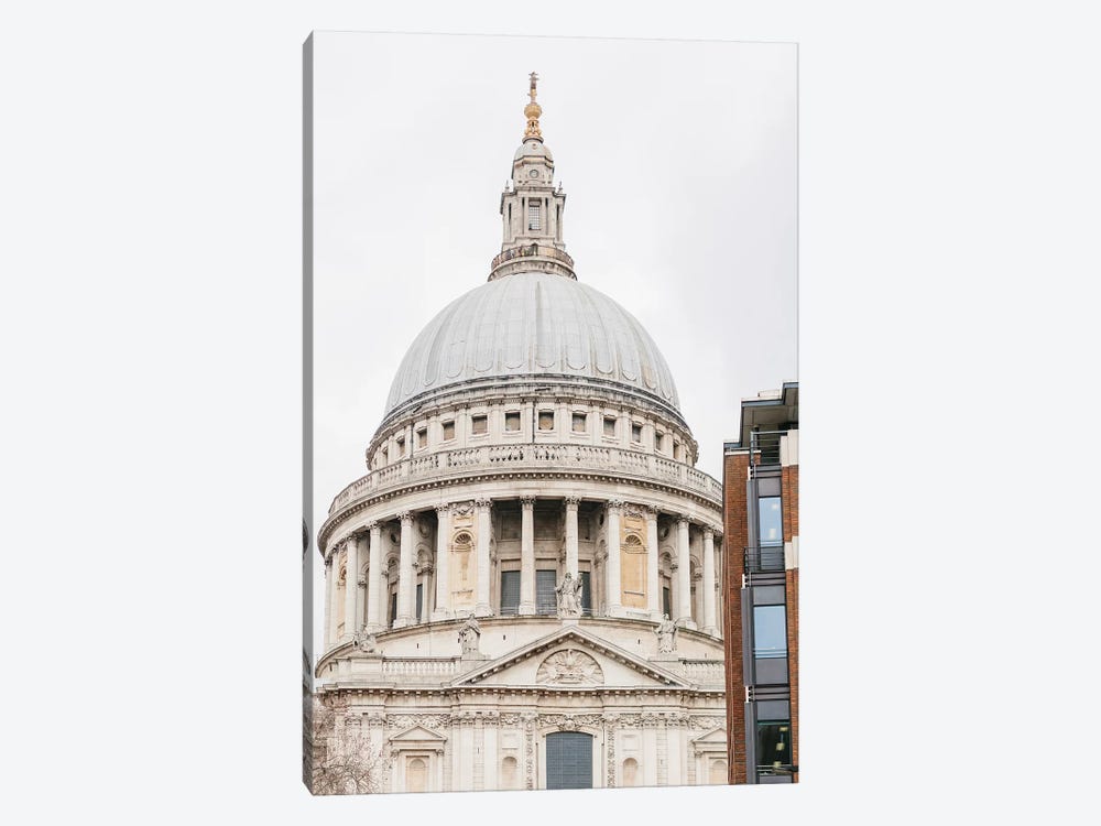 St. Paul's Cathedral, London, England by lovelylittlehomeco 1-piece Canvas Art