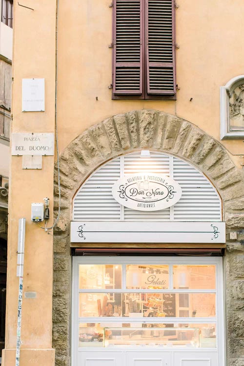 Street Sign, Florence, Italy by lovelylittlehomeco wall art