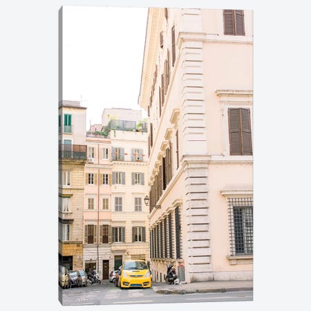 Streets Of Rome, Italy Canvas Print #LLH111} by lovelylittlehomeco Canvas Wall Art