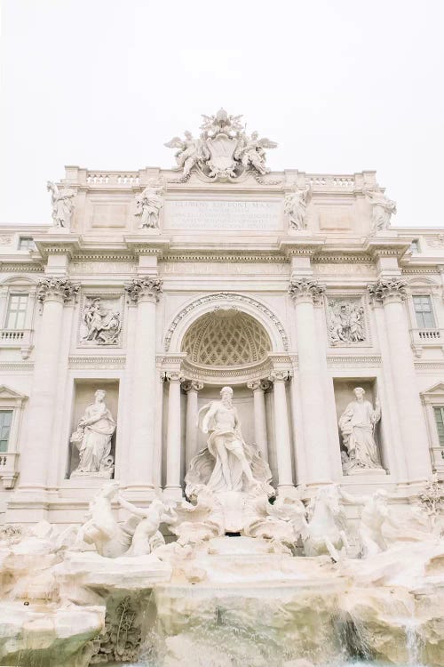 Trevi Fountain Close-Up, Rome, Italy