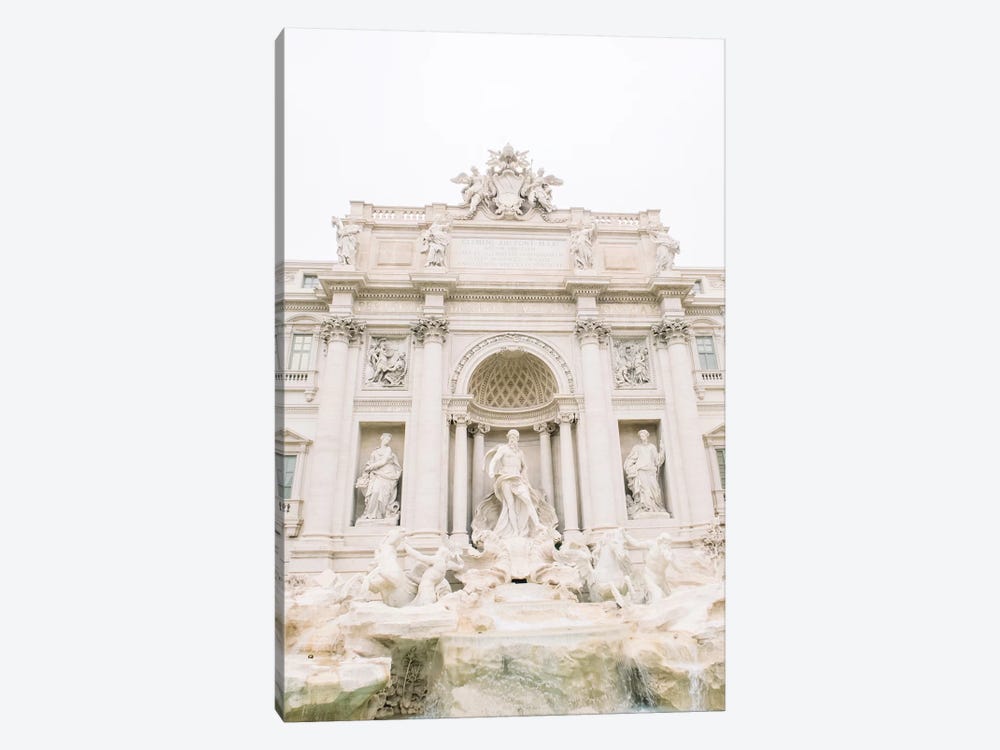 Trevi Fountain Close-Up, Rome, Italy by lovelylittlehomeco 1-piece Canvas Art Print