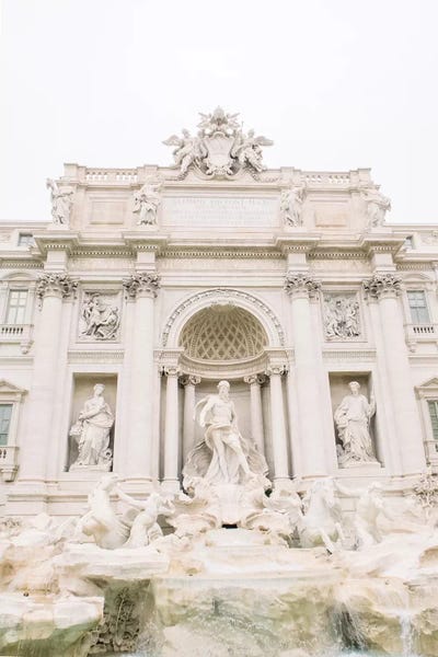 Fountains: Trevi Fountain Close-Up, Rome, Italy by lovelylittlehomeco