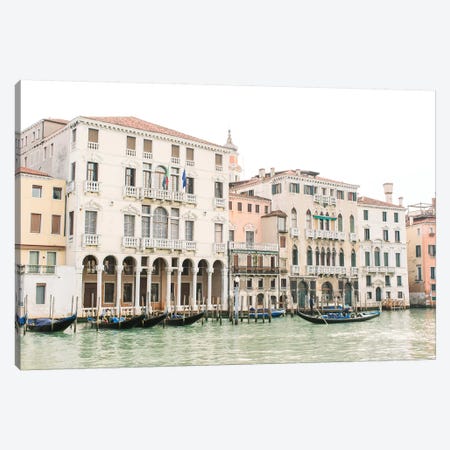 Venice Canal I, Venice, Italy Canvas Print #LLH117} by lovelylittlehomeco Art Print