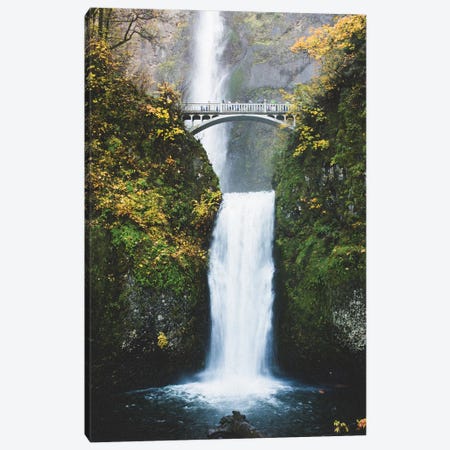 Waterfall II, Portland, Oregon Canvas Print #LLH124} by lovelylittlehomeco Canvas Artwork