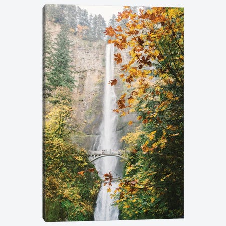 Waterfall III, Portland, Oregon Canvas Print #LLH125} by lovelylittlehomeco Canvas Art