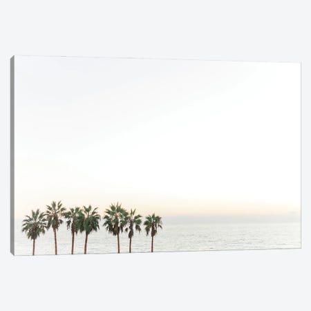 Palm Trees California Beach Print Canvas Print #LLH129} by lovelylittlehomeco Canvas Art Print