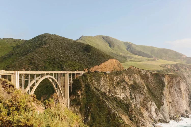 Bixby Bridge, Big Sur, California by lovelylittlehomeco wall art