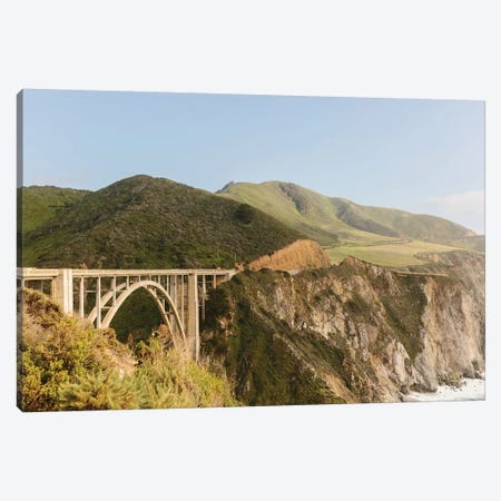 Bixby Bridge, Big Sur, California Canvas Print #LLH12} by lovelylittlehomeco Canvas Print