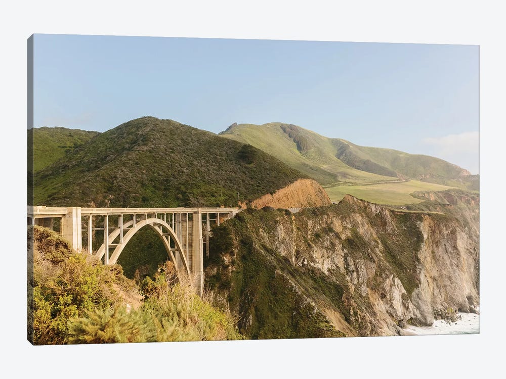 Bixby Bridge, Big Sur, California by lovelylittlehomeco 1-piece Canvas Art Print