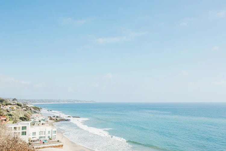 Malibu California Landscape Ocean Print