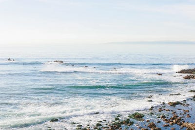 Ocean Print by lovelylittlehomeco canvas print