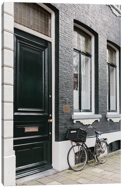 Amsterdam Bike Canvas Art Print - lovelylittlehomeco