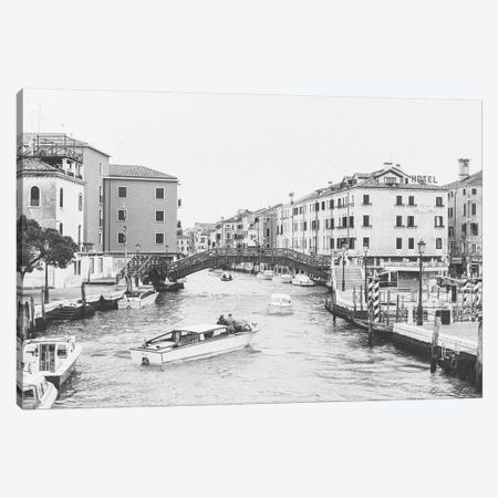 Bridge Over Canal, Venice, Italy Canvas Print #LLH23} by lovelylittlehomeco Canvas Wall Art