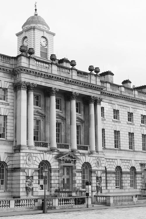 Building, London, England In Black & White