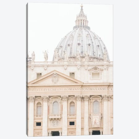 Building, Rome, Italy Canvas Print #LLH28} by lovelylittlehomeco Canvas Art