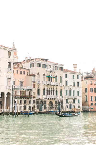 Veneto: Buildings Along Canal I, Venice, Italy by lovelylittlehomeco