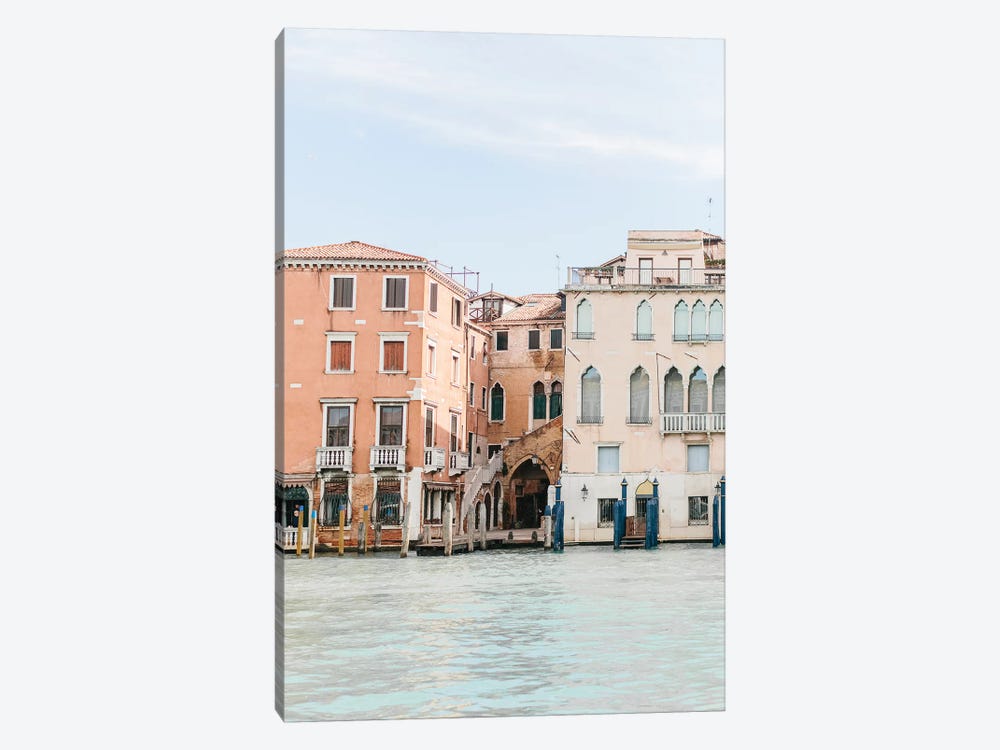 Buildings Along Canal II, Venice, Italy by lovelylittlehomeco 1-piece Art Print