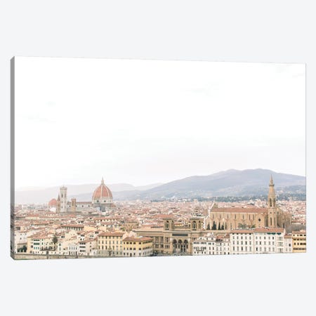 Cityscape I, Florence, Italy Canvas Print #LLH38} by lovelylittlehomeco Canvas Print