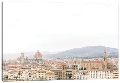 Cityscape I, Florence, Italy Canvas Art Print - Daydream Destinations