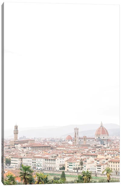 Cityscape II, Florence, Italy Canvas Art Print - Florence Art