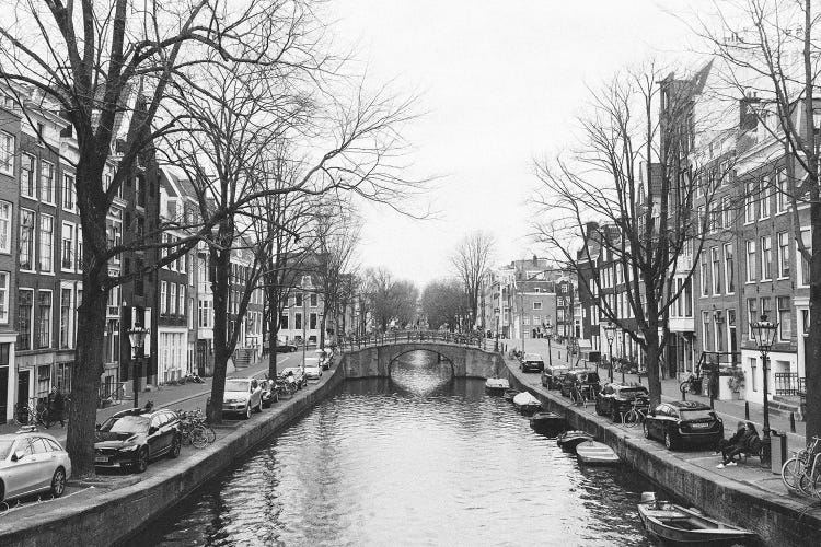 Amsterdam Canal, B&W