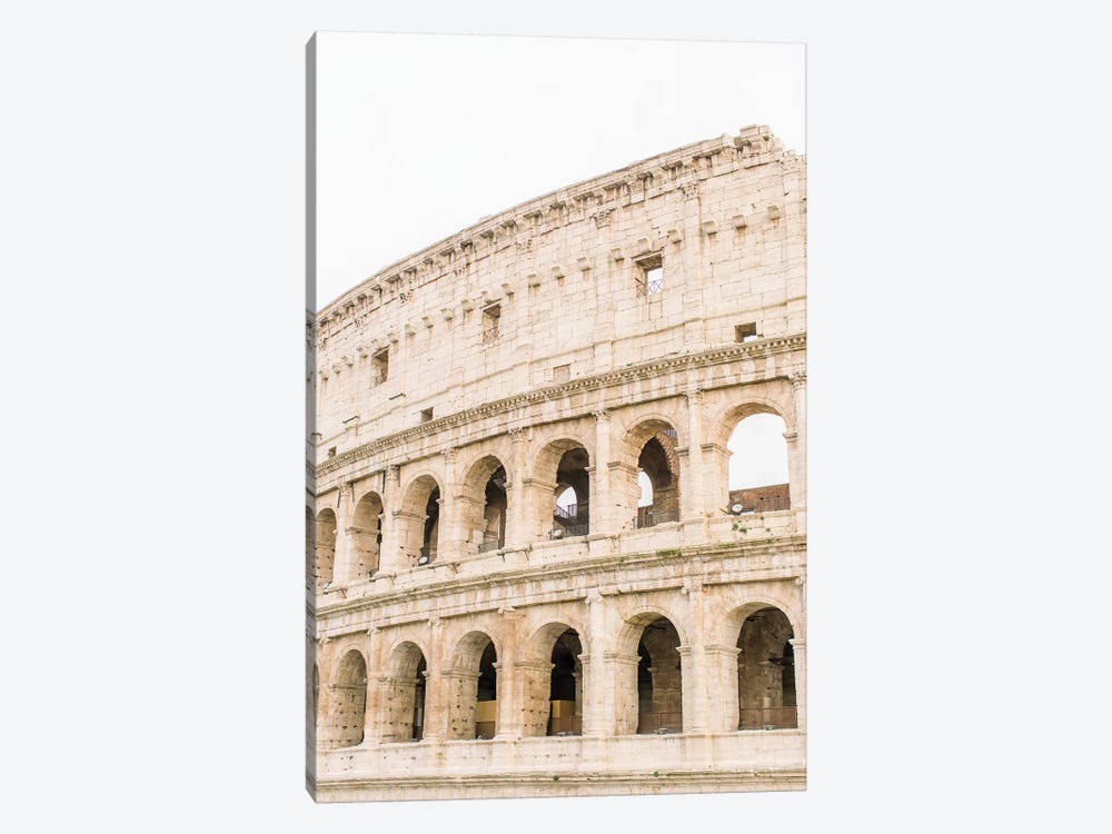 Colosseum II, Rome, Italy by lovelylittlehomeco 1-piece Canvas Art Print