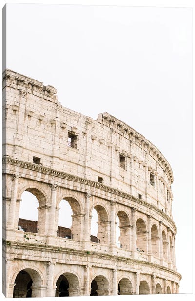 Colosseum IV, Rome, Italy Canvas Art Print - lovelylittlehomeco
