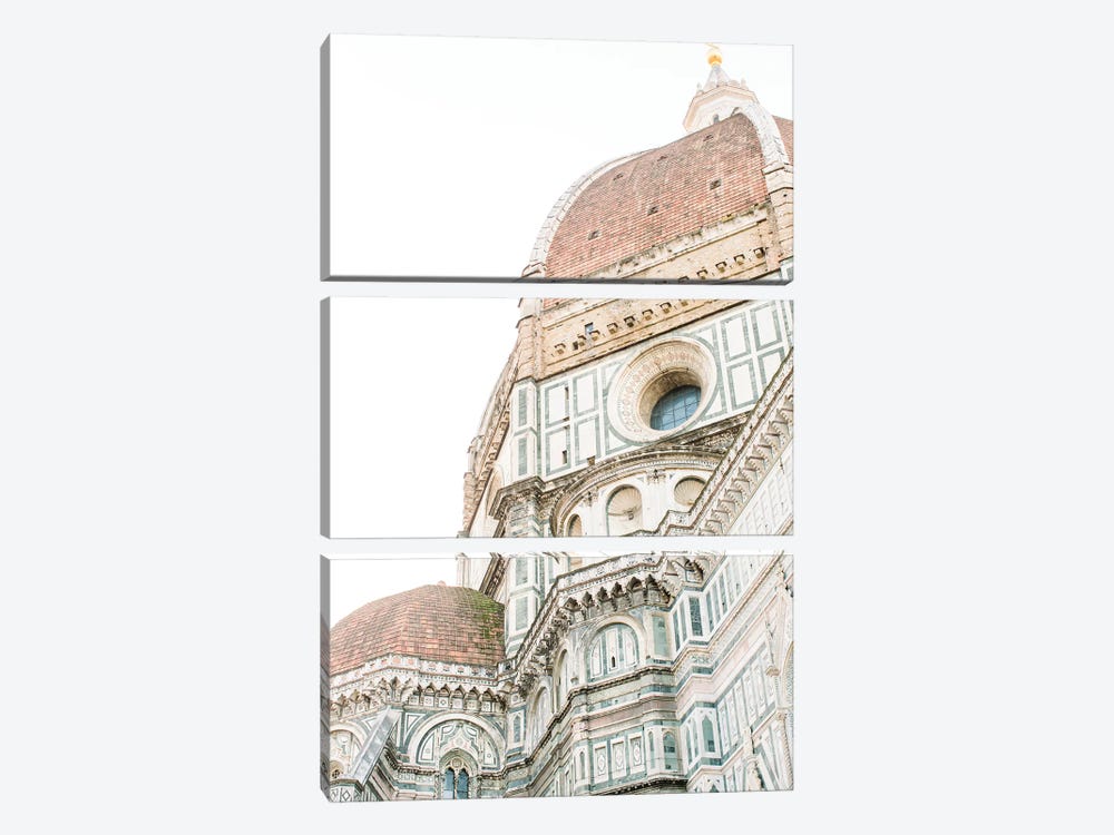 Duomo Cathedral Dome, Florence, Italy by lovelylittlehomeco 3-piece Canvas Art