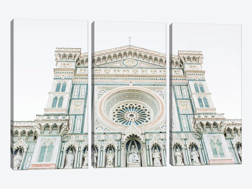 Duomo Cathedral I, Florence, Italy by lovelylittlehomeco 3-piece Canvas Art Print