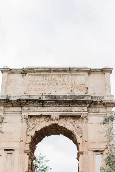 Ancient Ruins: Arch, Rome, Italy by lovelylittlehomeco