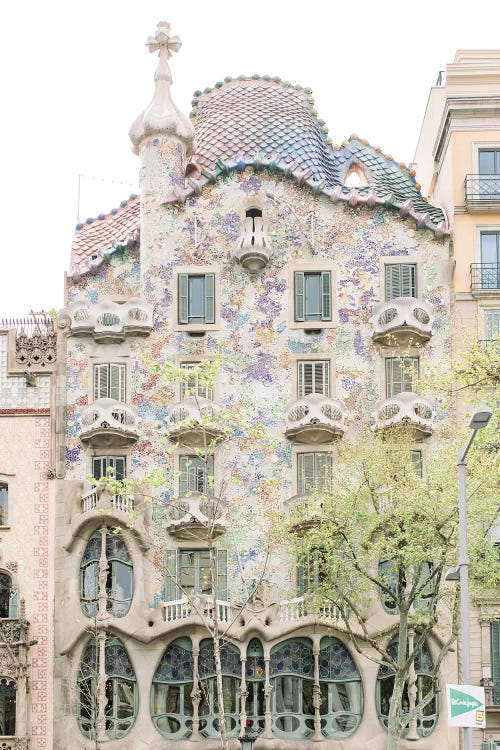 Gaudi Works, Casa Batlló, Barcelona, Spain by lovelylittlehomeco wall art