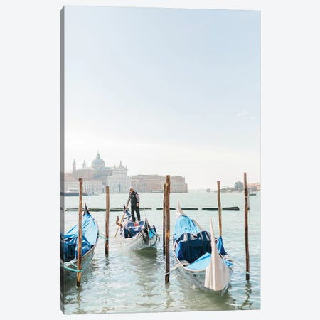 Gondolas, Venice, Italy Canvas Print #LLH67} by lovelylittlehomeco Canvas Print