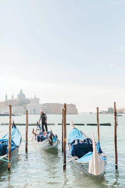 Canoes: Gondolas, Venice, Italy by lovelylittlehomeco