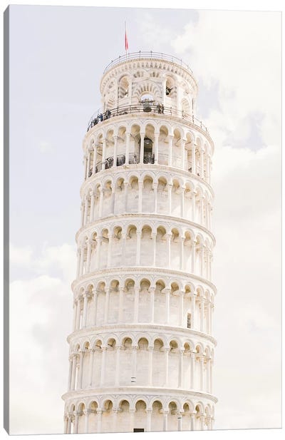 Leaning Tower Of Pisa II, Pisa, Italy Canvas Art Print - lovelylittlehomeco