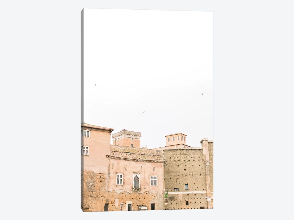 Minimal Rooftop I, Rome, Italy by lovelylittlehomeco 1-piece Art Print