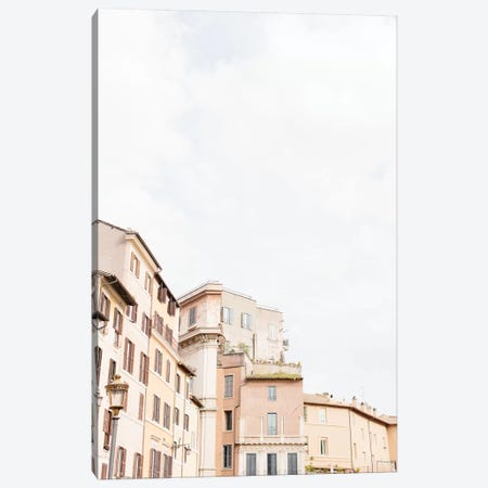 Minimal Rooftop II, Rome, Italy Canvas Print #LLH79} by lovelylittlehomeco Canvas Art Print