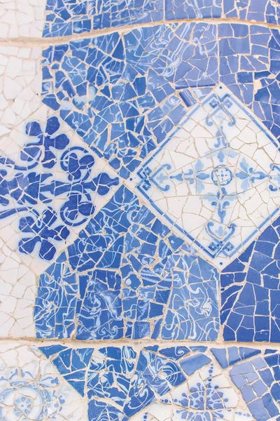Abstract Photography: Mosiac Detail, Barcelona, Spain by lovelylittlehomeco
