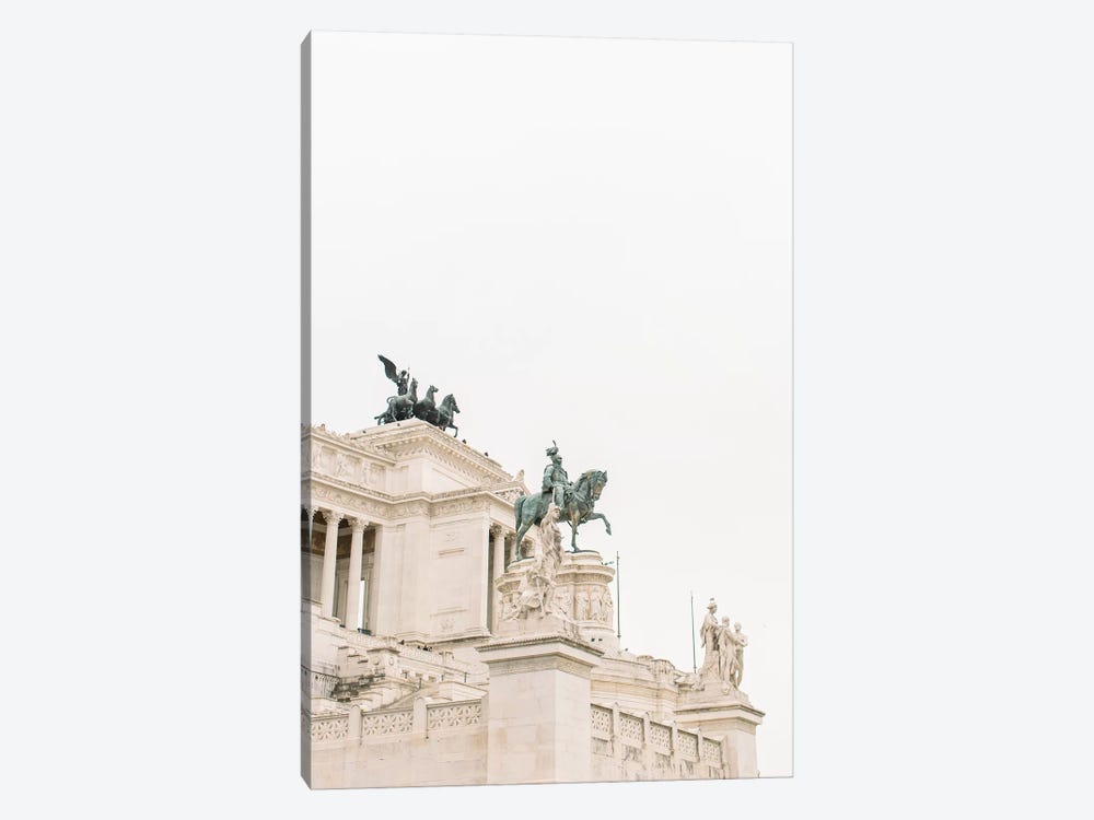 National Monument, Rome, Italy by lovelylittlehomeco 1-piece Canvas Art Print