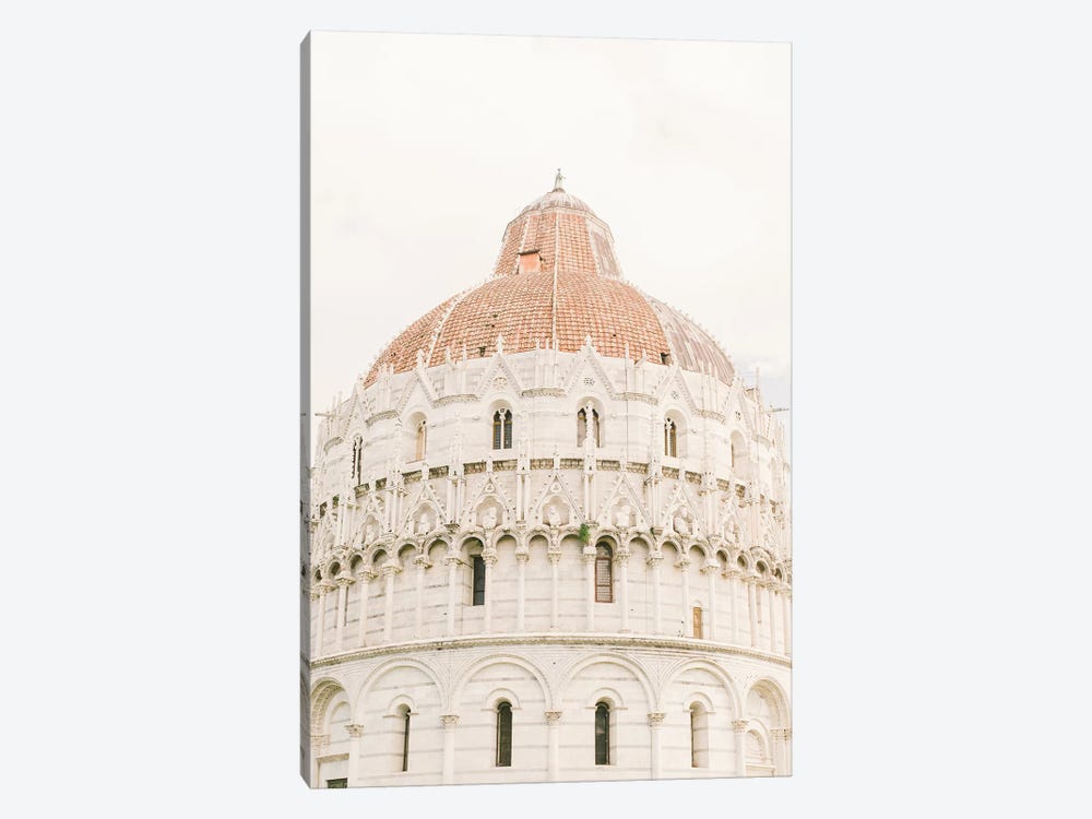 Pisa Baptisery, Pisa, Italy by lovelylittlehomeco 1-piece Canvas Art