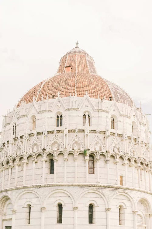 Pisa Baptisery, Pisa, Italy by lovelylittlehomeco wall art