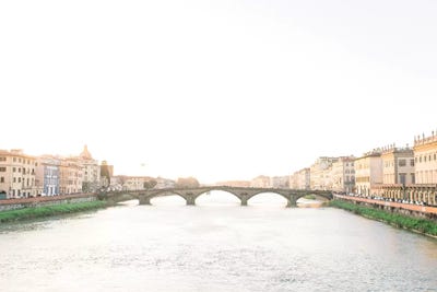 Ponte Alla Grazie, Florence, Italy by lovelylittlehomeco metal wall art