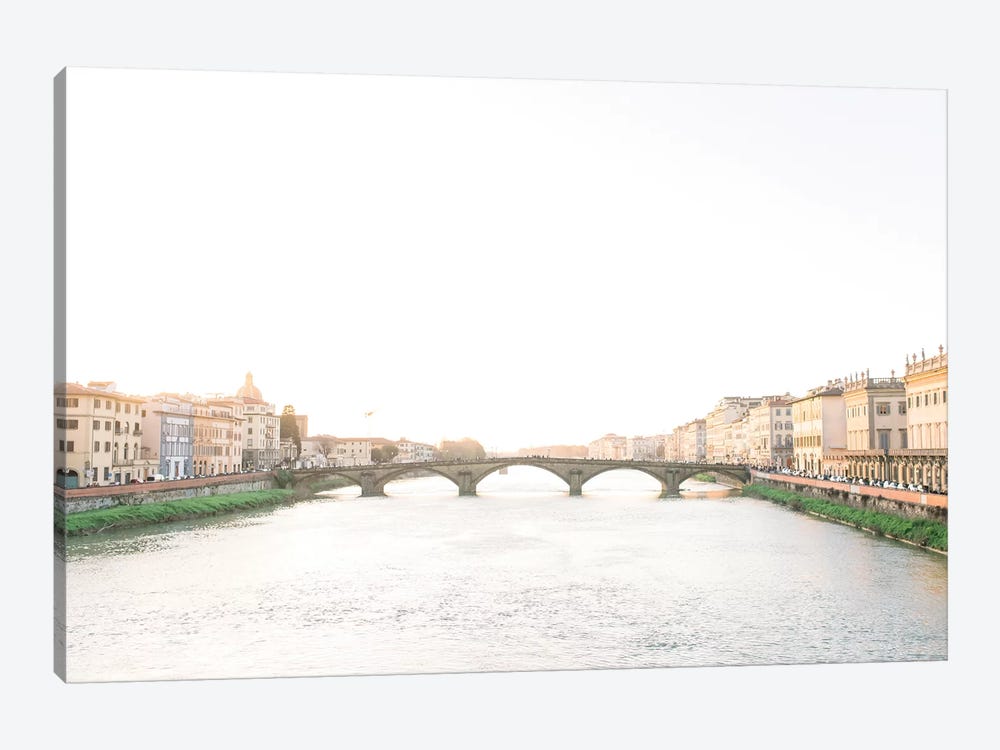 Ponte Alla Grazie, Florence, Italy by lovelylittlehomeco 1-piece Canvas Art Print
