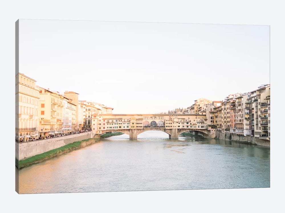 Ponte Vecchio, Florence, Italy by lovelylittlehomeco 1-piece Canvas Wall Art