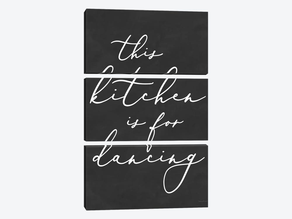This Kitchen Is For Dancing by lettered & lined 3-piece Canvas Artwork