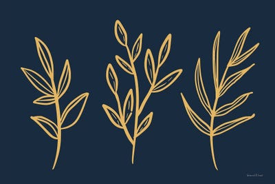 Autumn Leaves by lettered & lined multi panel art