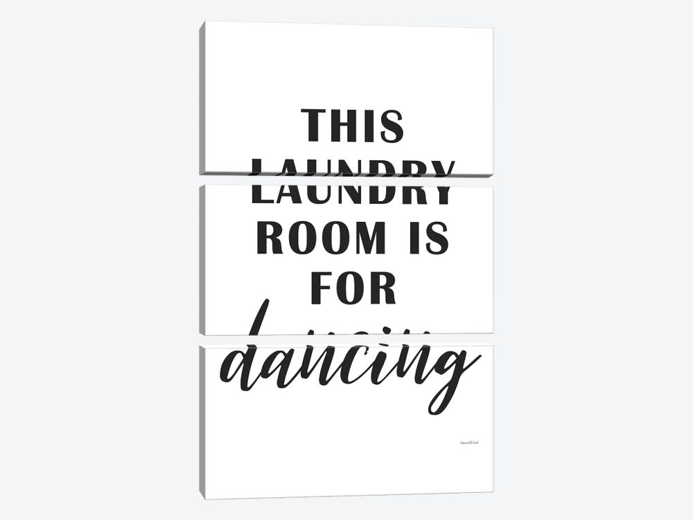 This Landry Room by lettered & lined 3-piece Canvas Artwork