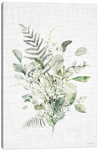 Leafy Retreat VII Canvas Art Print - lettered & lined