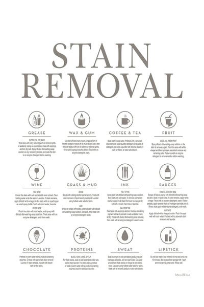 lettered & lined: Stain Removal by lettered & lined